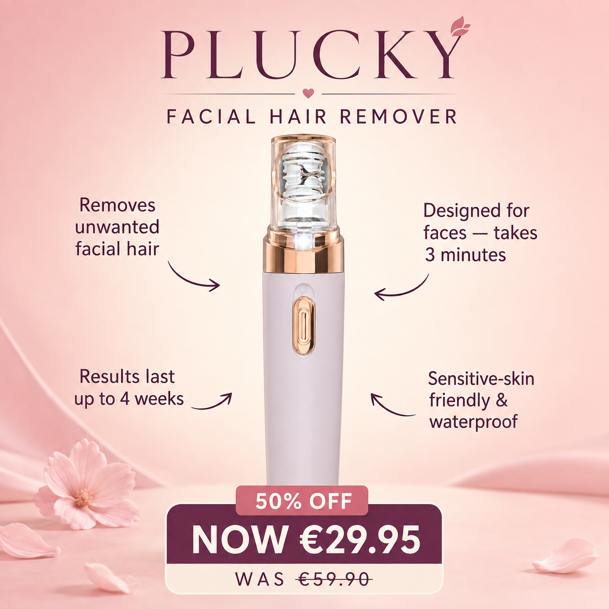 Plucky - Facial Hair Remover